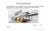 MONOBLOK KOMBİNE GAZ-MOTORİN ... - ecostar.com.trm-t.pdf · ECOSTAR kombine brülörlerde kullanılan ana ve yardımcı malzemeler ile brülör bileşenleri tarafımızca açıklanan