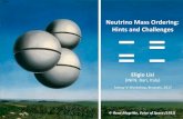 Neutrino Mass Ordering: Hints and Challenges · Neutrino Mass Ordering: Hints and Challenges ß René Magri+e, Voice of Space (1931) Eligio Lisi (INFN, Bari, Italy) Solvay ν Workshop,