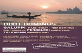 DIXIT DOMINUS - cantoclassico.chcantoclassico.ch/files/documents/Webflyer_Dixit-Dominus-CC2019.pdf · dixit dominus pergolesi confitebor telemann hornkonzert eva oltivanyi sopran