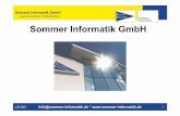 Sommer Informatik GmbH€¦ · Leistungsmerkmale Uf-Werte von Fenster-und Fassadenprofilen nach EN ISO 10077-2 Psi-Werte von Wärmebrücken und Isolierglas-Abstandhaltern nach EN