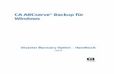 CA ARCserve® Backup für Windowsdocumentation.arcserve.com/Arcserve-Backup/Available/R16-5/DEU/... · Diese Dokumentation, die eingebettete Hilfesysteme und elektronisch verteilte