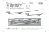 Elasto-Harmonizer - bredent.com009121EX).pdf · 5. Bestandteile Elasto-Harmonizer 6. Schritte vor der Molarendistalisierung 1. Ausformung der Zahnbögen mit OK-UK Multiband-Apparatur.