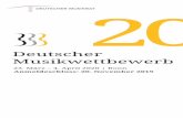 Deutscher Musikwettbewerb · 25. Auswahlverfahren: Die Fachjury Komposition trifft zunächst eine Vorauswahl. Die ausgewählten Werke werden in Zusammenarbeit mit den KomponistInnen