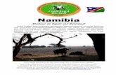 Namibia - profijagdreisen.deprofijagdreisen.de/wp-content/uploads/2015/05/Namibia-Caprivi_Hereroland.pdf · Namibia Abenteuer im Caprivi und Hereroland! Unser Outfitter führt ein