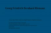 Georg Friedrich Bernhard Riemann - mini.pw.edu.pldomitrz/Riemann.pdf · •1849r.-powrót na Uniwersytet w Getyndzie •12 grudnia 1851r.- uzyskanie tytułu doktora •10 czerwca