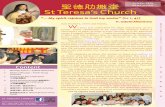 STC 2018 October - stteresa.catholic.org.hk · 穌聖心祭台是紀念耶穌聖心愛人情真。 面對耶穌聖心像，可以看見耶穌的五傷痕跡，復活的耶穌以外露的聖心，繞以茨冠，並有傷