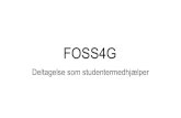 FOSS4G - QGIS Brugergruppe Danmarkqgis.dk/wp-content/uploads/2016/08/William_Studenterdeltagelse-i-FOSS4... · QGIS Danmark sender studerende GRATIS til FOSS4G: Du har mulighed for