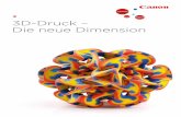 3D-Druck – Die neue Dimensiondonar.messe.de/exhibitor/hannovermesse/2017/T449333/broschuere-3d... · 2 3D-Druck Die neue Dimension 3D-Druck Die neue Dimension 3. Konzeptmodellierung