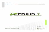 EDIUS Pro 7 Quick Manual V.2.0.KRedius.kr/data/document/EDIUS Pro 7 Quick Manual V.2.0.KR.pdf · 비디오, 오디오파일로분리하고메타데이터자산으로복잡하게만드는파