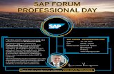 SAP FORUM PROFESSIONAL DAY - socr.cz · informační systémy SAP pro státní správu, města a kraje. Budeme se věnovat také tématům BIG DATA, mobility a cloud ve veřejné