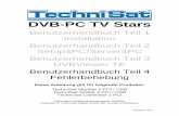 DVB-PC TV Stars · Wenn mehrere TechniSat DVB-PC TV Stars USB Boxen verwendet werden sollen, müssen sie jede USB Box an einen anderen USB Host Controller anschließen. Empfohlene