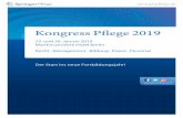 Kongress Pflege 2019 - gesundheitskongresse.de · Kompres sion 15.00 15.30 16.00 16.30 17.00 WS 4 Personal bemessung 17.30 Mitglieder versamm lung BLGS e.V. WS 7 Umgang mit schwie