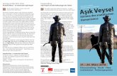 Samstag, 24. März 2018, 19 Uhr Fotoausstellung Anatolia ... Asik Flyer.pdf · Aşık genannt, - ergibt sich aus ihrem Selbstverständnis: ihre Lieder bringen zum Ausdruck, was der