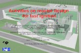 Activities on reactor design - University of California ...aries.ucsd.edu/LIB/MEETINGS/0503-USJ-LIFE/uploads/17-Norimatsu-FI... · ILE Osaka Fast ignition can reduce the required