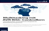 Multitasking mit AVR RISC-Controllern · AVR RISC-Controllern · Entwicklung eines echtzeitfähigen, prioritätsgesteuerten, präemptiven Tasking-Systems · Von der einfachen Programmschleife