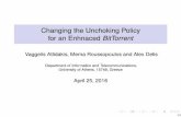 Changing the Unchoking Policy for an Enhnaced BitTorrentvatlidak/resources/BittorrentPrez.pdf · Changing the Unchoking Policy for an Enhnaced BitTorrent Vaggelis Atlidakis, Mema
