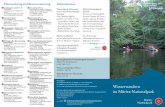 Kanustation Mirow Nationalpark-Informatio- Müritz ... · Wasserwandern im Müritz-Nationalpark Nationalpark-Informatio-nen an den Wasserwander-strecken Mai-Oktober: täglich geöffnet