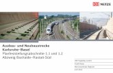 Ausbau- und Neubaustrecke Karlsruhe–Basel ... · 4.07.2013 DB ProjektBau GmbH Frank Roser Mehrzweckhalle Ötigheim Ausbau- und Neubaustrecke . Karlsruhe–Basel . Planfeststellungsabschnitte