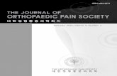 THE JOURNAL OF ORTHOPAEDIC PAIN SOCIETYrepository.hanyang.ac.kr/bitstream/20.500.11754/23029/1/대한정형... · THE ORTHOPAEDIC PAIN SOCIETY 대한정형통증의학회 ISSN 2093-3274