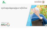 ธุรกิจศูนย์ดูแลผู้สูงอายุในไทย · ที่มา: ศูนย์วิจัยกสิกรไทย ธุรกิจ