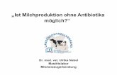 Bakteriologische Mastitisuntersuchungen am LKV 01.01.2008 ...¶ko_2018... · verletzte Tiere mit Antibiotika behandelt werden müssen, um Leiden zu vermeiden oder zu reduzieren –
