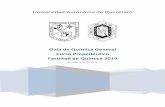 Universidad Autónoma de Querétaroquimica.uaq.mx/docs/convocatorias/Guía Propedeutico Química General... · Sesión I: Sistemas y Conversión de Unidades 10 UNIDADES PATRÓN DE