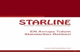EN Avrupa Tulum - starlinesafety.com · ettiği teknik standartlardır. Bu teknik standartlar Kişisel Koruyucu Donanımlar (KKD) dahil olmak üzere birçok çeşitli ürüne yönelik
