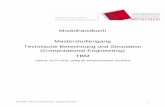 Modulhandbuch Masterstudiengang Technische Berechnung und ... · MHB TBM - FKR 03.07.2019, SPO118 – gültig ab WiSe 19/20 1 . Modulhandbuch . Masterstudiengang . Technische Berechnung