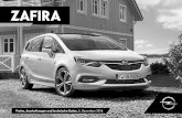 Zafira - opel-niedersachsen.deopel-niedersachsen.de/media/files/Zafira-Tourer-2016-12-05.pdf · 4 – Ausstattungsübersicht – Der neue Opel Zafira Modellbezogene Serienausstattung