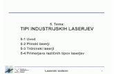 Full page fax print - lab.fs.uni-lj.silab.fs.uni-lj.si/kolt/datoteke/laserski/Tema 5 Tipi laserjev (6b).pdf · Metode: aktivne (elektro-optiénat akusto-optiöna), pasivne. Laserski