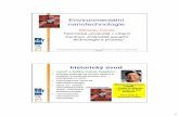 Environmentální nanotechnologienanosystemy.upol.cz/upload/1/cernik.pdf · patentovat barevné sklo s nanočásticemi zlata –Švýcarský lékař a chemik von Hohenheim používal