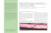 Wspó³czesna Onkologia (2000) 1; 21–24 Miêsak Kaposiego ... Kaposiego.pdf · wysoce aktywnej kombinowanej terapii anty-retrowirusowej (ang. HAART), KS by³ najczê-œciej obserwowanym