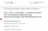 HCL, HCLv und SMZL: Zusammenspiel von ... · HCL, HCLv und SMZL: Zusammenspiel von Immunphänotypisierung, Zytomorphologie und Molekulargenetik Sebastian Böttcher Universitätsmedizin
