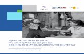 Nghiên cứu vấn đề trẻ khuyết tật khu vực nông thôn tiếp ...isee.org.vn/wp-content/uploads/2019/09/Phu-Xuyen_-nguoi-khuyet-tat.pdf · khuyết tật huyện Phú