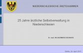 25 Jahre ärztliche Selbstverwaltung in Niederschlesien · 25 Jahre ärztliche Selbstverwaltung in Niederschlesien Görlitz, 24. April 2015 DIE ANFANGSJAHRE 1945-1950 Dr. Wilhelm