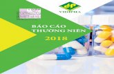 BÁO CÁO THƯỜNG NIÊNvidipha.com.vn/file/VDP - BCTN 2018 - facing - 4.pdf · Phát hành cổ phiếu theo chương trình ESOP số lượng 608.000 cổ phiếu tăng vốn
