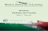 TERZO SETTORE - bplajatico.it€¦ · Pagina 3 Notizie Eliminazione barriere architettoniche: 180 mln alle Regioni per finanziare interventi privati È ... per dargli la possibilità