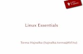 Linux Essentials - szabadszoftver.kormany.huszabadszoftver.kormany.hu/letoltesek/eloadasaink/torma_hajnalka_linux... · Linux Essentials képzés esetén elegendő Live CD/USB biztosítása