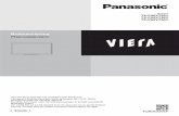 Bruksanvisning Plasmatelevisionerha.se/~ronny/hifi/TX-P65VT50Y.pdfTQB0E2266F Bruksanvisning Plasmatelevision Tack för att du köpt den här produkten från Panasonic. Läs igenom