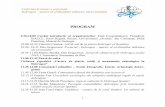 PROGRAM - Institutul de Studii Avansate pentru Cultura și ......Șerban, Dan Cogălniceanu: Biodiversitatea în cariere – un studiu de caz pentru Cariera Iglicioara 14.45-15.00