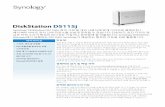 DiskStation DS115j · 완벽한 데스크탑 동반자로 가정을 안락하게 해줍니다. ... 저장소를 가정에서 개인 DiskStation 클라우드 파일과 동기화할