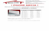POZOR AKCIAmpg-steel.sk/files/Demrad---Korad-mpg.pdf · DEMRAD, KORAD : cena s DPH / ks ( držiak,zátka,záslepka v cene ) Ventil na radiátory ( priamy, rohový ), cena : 5,50 €