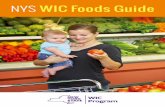 NYS WIC Foods GuideNYS WIC geniş çeşitlilikte sağlıklı gıda sunmaktadır. Alışveriş yaparken, gıda kategorisine göre alışveriş yapmak için renkli sekmeleri kullanın.