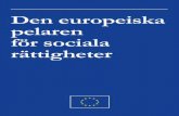 Den europeiska pelaren för sociala rättigheter...sociala rättigheter inte medlemsstaternas erkända rätt att fastställa de grundläggande principerna för sina system för social