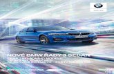 NOVÉ BMW ŘADY 3 SEDAN - Autobible.cz · současně umožňuje přístup do online obchodu BMW ConnectedDrive Store, v němž lze kdykoliv a kdekoliv objednat nebo prodloužit platnost