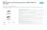 HP LaserJet Enterprise MFP M631 serisiVeri sayfası | HP LaserJet Enterprise MFP M631 serisi Ürün tanıtımı HP LaserJet Enterprise MFP M631z görünümü 1. Donanım Tümleştirme
