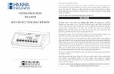 MÁY ĐO EC/TDS/NaCl ĐỂ BÀN - Hanna Instrumets Việt Nam 2300 (6_2019).pdf · RH max 95% không ngưng tụ ... Dùng cầu chì để bảo vệ dây nguồn. K ... Ba tùy