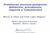 Problemas uterinos postparto: definición, prevalencia ...Department/deptdocs.nsf/all/lr14818/... · RETENCION DE PLACENTA - TRATAMIENTO -Supresión de la actividad leucocitaria local