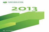 Početna | Sberbank - 2013 Annual... · 2017-08-14 · organizacija u svetu - mi u Sberbanci Evrope težimo da budemo prepoznati kao inovatori koji menjaju pravila igre, dolazeći