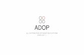 1701 ADOP-소개서 3.3...•플랫폼/솔루션 개발 개발 영업 경영지원 컨설팅 OUR TEAM 상호간의 시너지 창출을 위해 자유롭게 소통하며 ... 동영상